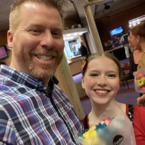 Dr. Joe and daughter