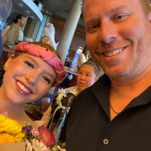 Dr. Joe and daugther